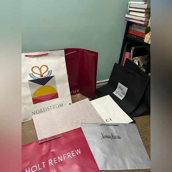 Holt Renfrew Handbags - x8 Shopping Bag Lot Luxury Stores